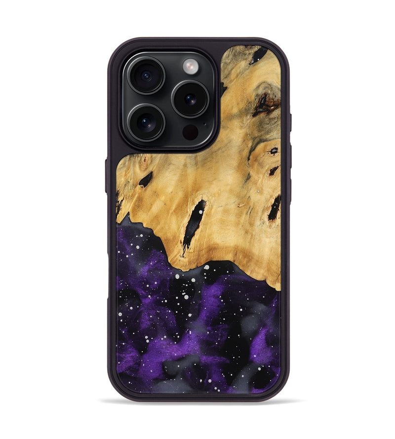 iPhone 16 Pro Wood Phone Case - Darleen (Cosmos, 777511)