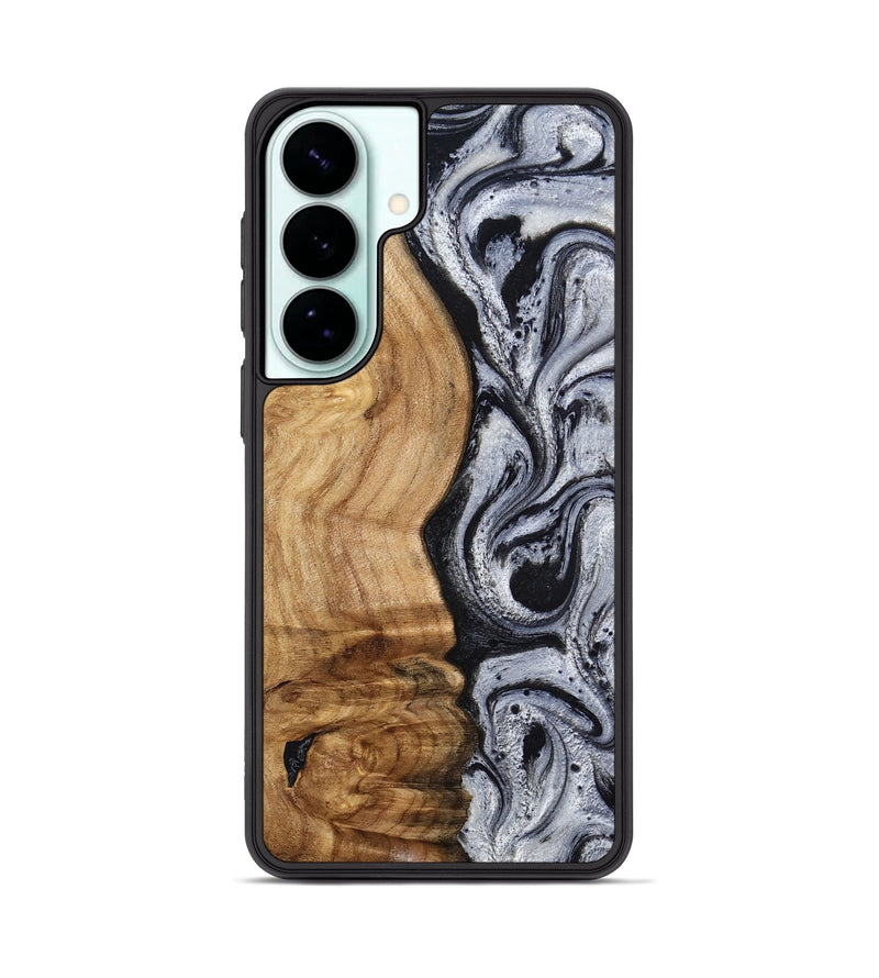 Galaxy S26 Plus Wood Phone Case - Eulalia (Black & White, 777567)