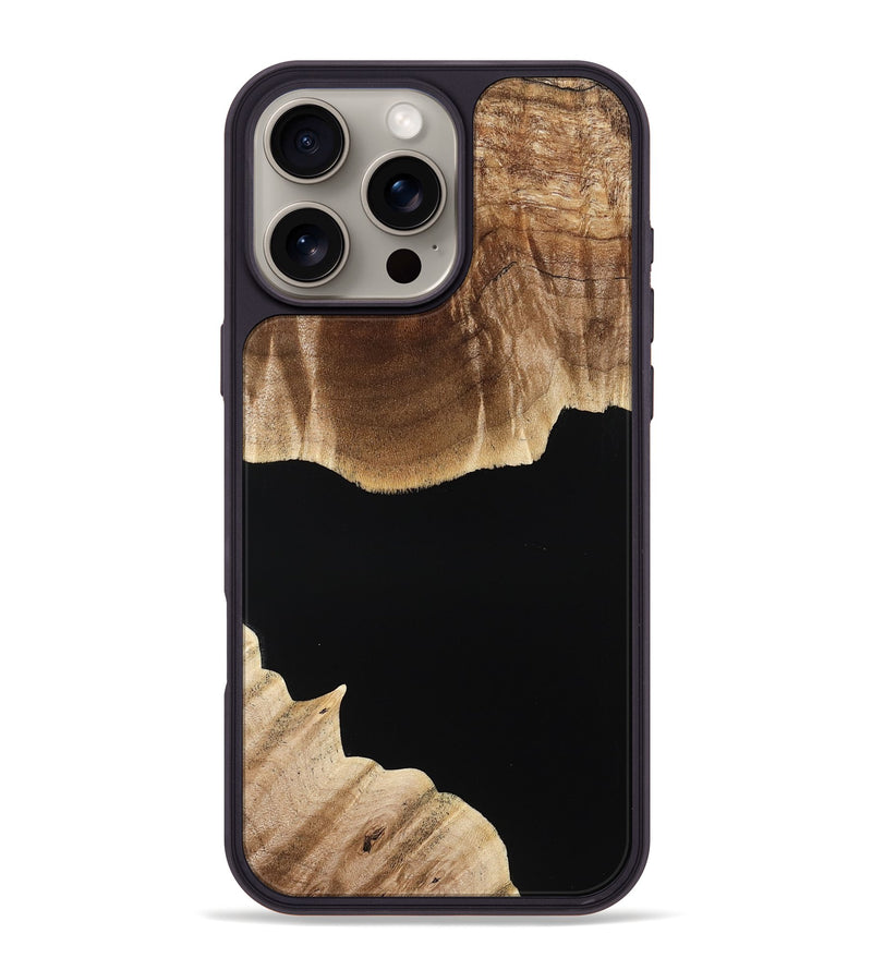 iPhone 16 Pro Max Wood Phone Case - Dayana (Wood Burl, 777664)