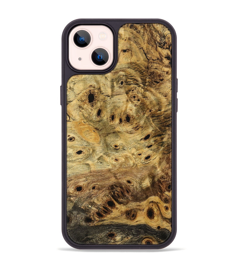 iPhone 14 Plus Wood Phone Case - Winfred (Wood Burl, 777682)