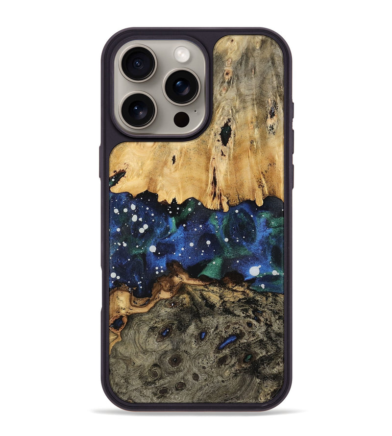 iPhone 16 Pro Max Wood Phone Case - Nakia (Cosmos, 777706)