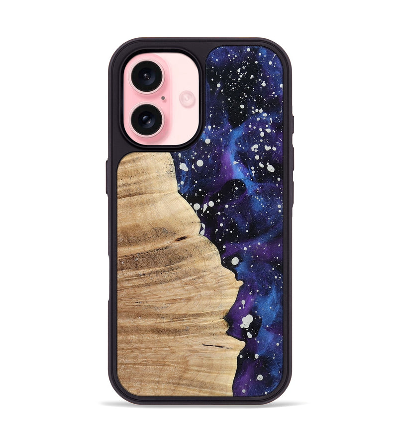 iPhone 16 Wood Phone Case - Willie (Cosmos, 777720)