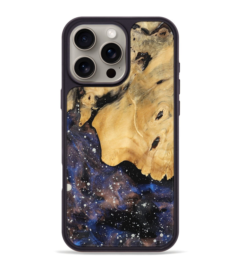 iPhone 16 Pro Max Wood Phone Case - Edsel (Cosmos, 777722)