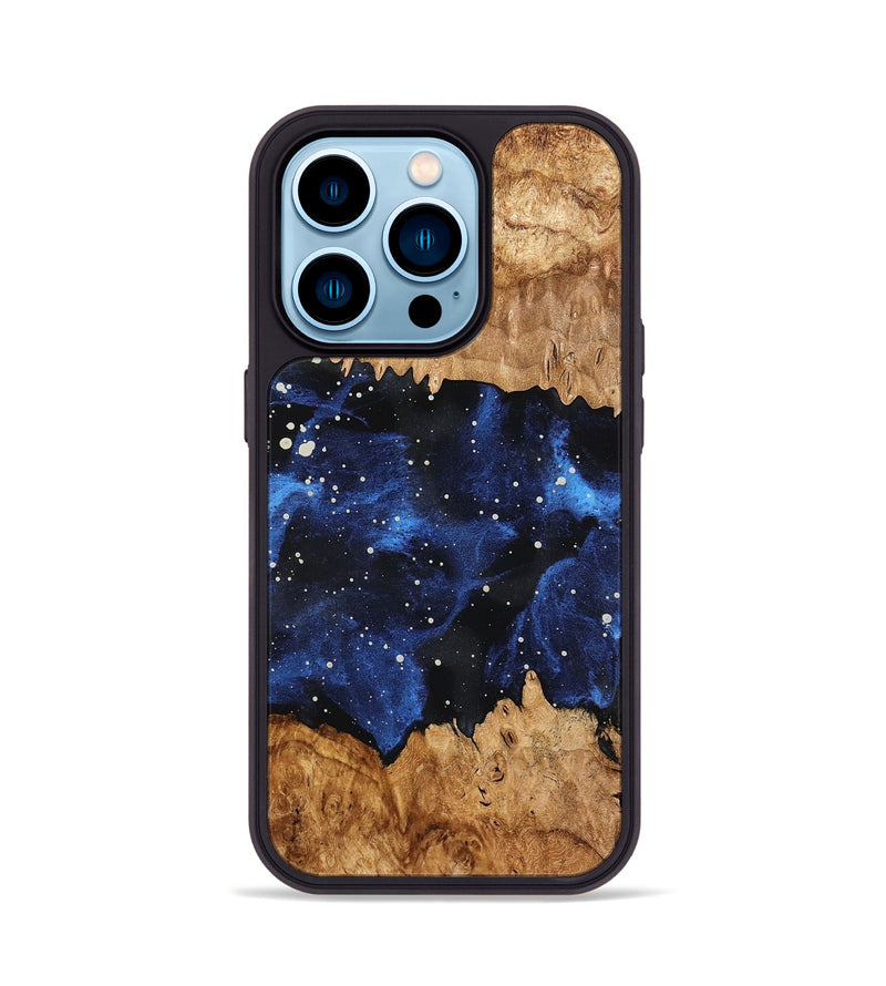 iPhone 14 Pro Wood Phone Case - Khaza (Cosmos, 777727)