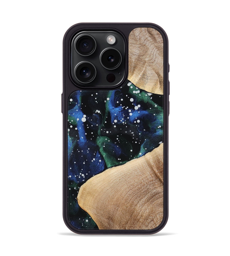 iPhone 15 Pro Wood Phone Case - Hulda (Cosmos, 777730)