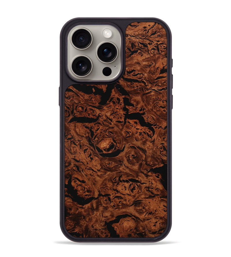 iPhone 15 Pro Max Wood Phone Case - Deirdre (Wood Burl, 777741)