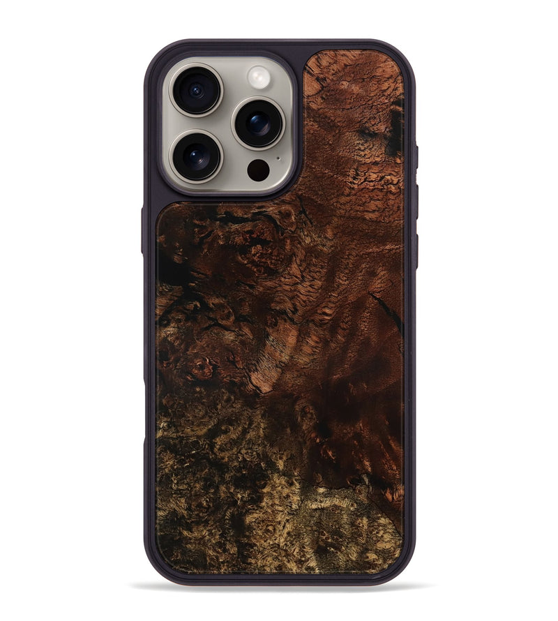 iPhone 16 Pro Max Wood Phone Case - Laurie (Wood Burl, 777743)