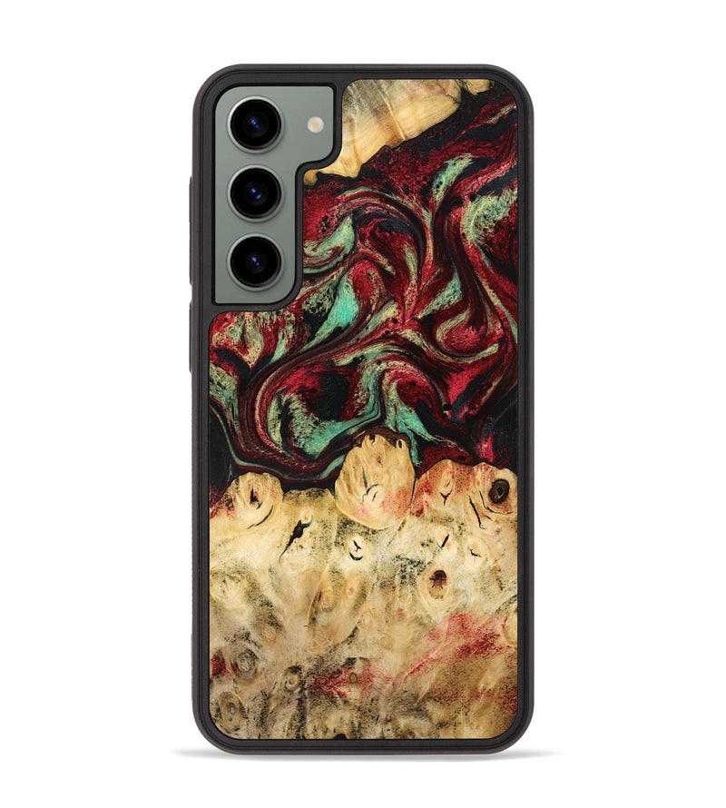 Galaxy S23 Plus Wood Phone Case - Marnie (Red, 777773)