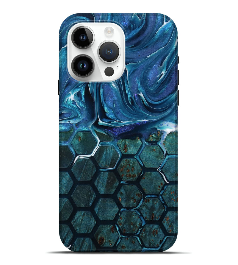 iPhone 15 Pro Max Wood Live Edge Phone Case - Oswald (Pattern, 777806)