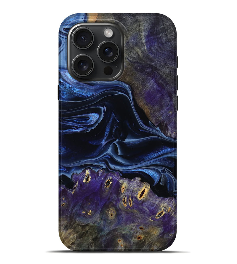 iPhone 16 Pro Max Wood Live Edge Phone Case - Kala (Vapor, 777811)