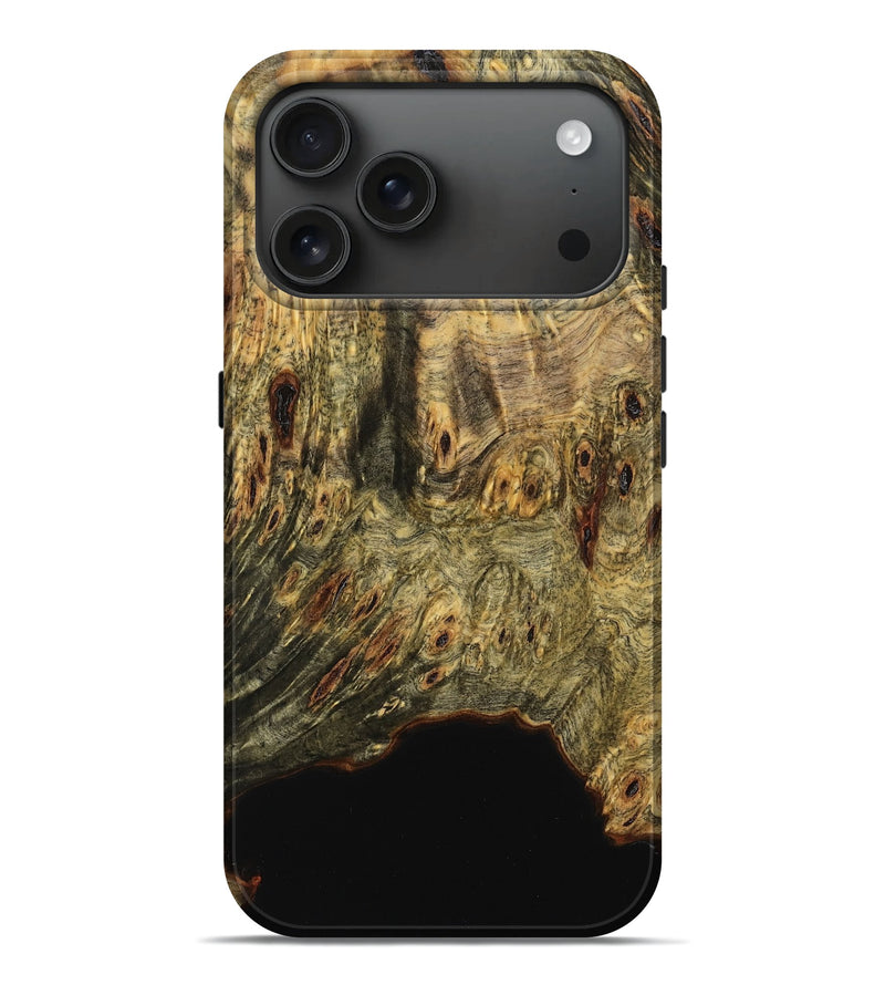 iPhone 17 Pro Max Wood Live Edge Phone Case - Lavina (Wood Burl, 777815)