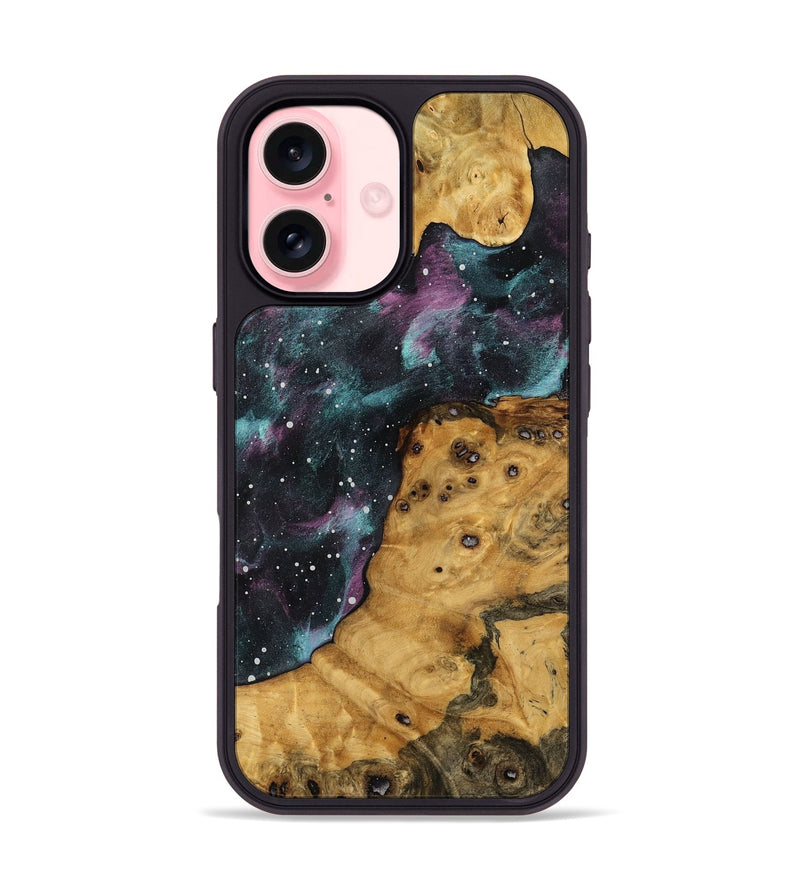 iPhone 16 Wood Phone Case - Cyrus (Cosmos, 777932)