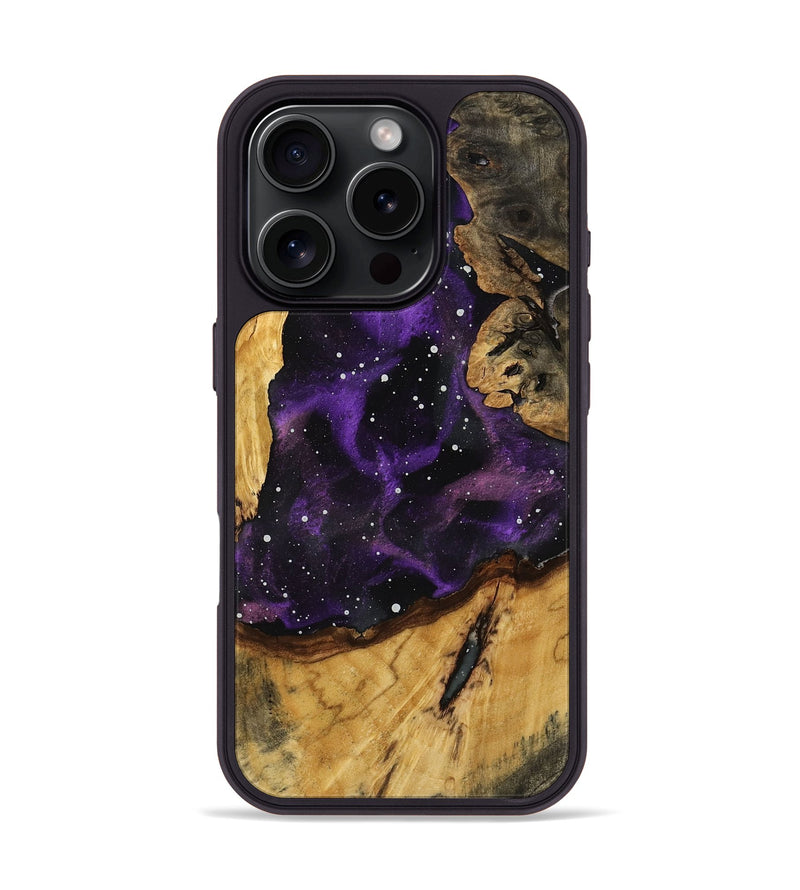 iPhone 16 Pro Wood Phone Case - Sadye (Cosmos, 777933)