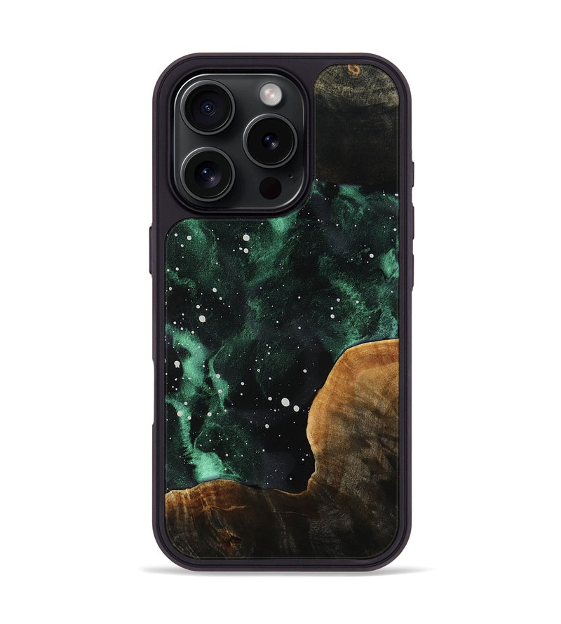iPhone 16 Pro Wood Phone Case - Qiana (Cosmos, 777958)