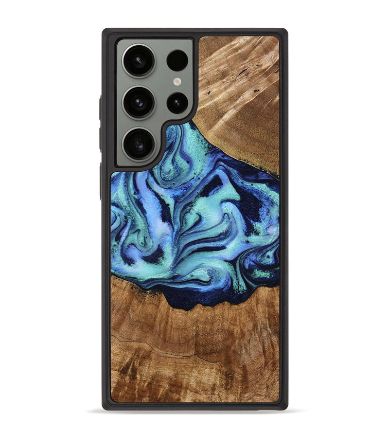 Galaxy S23 Ultra Wood Phone Case - Arnold (Blue, 778022)
