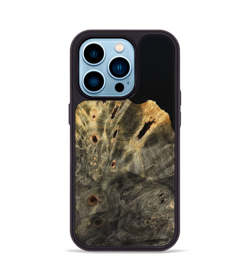 iPhone 14 Pro Wood Phone Case - Hailie (Wood Burl, 778032)