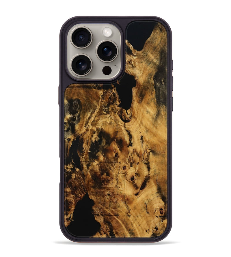 iPhone 16 Pro Max Wood Phone Case - Irene (Wood Burl, 778033)