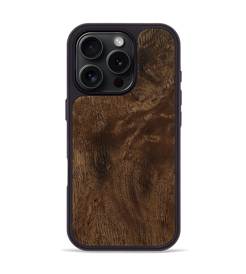 iPhone 16 Pro Wood Phone Case - Alyse (Wood Burl, 778034)
