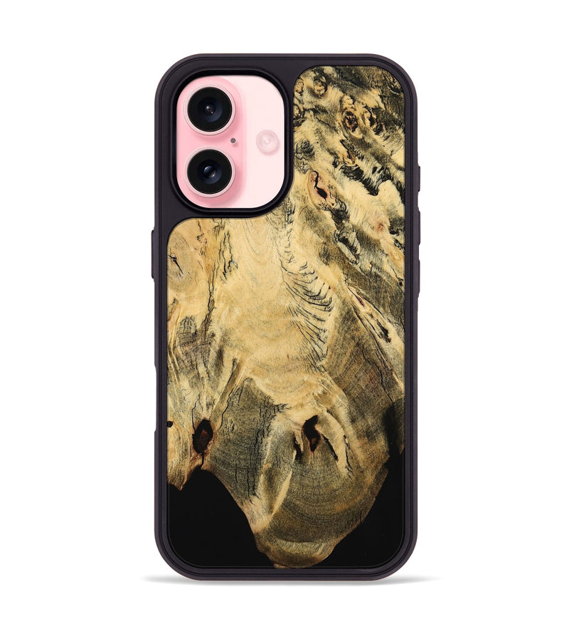 iPhone 16 Wood Phone Case - Doyle (Wood Burl, 778035)