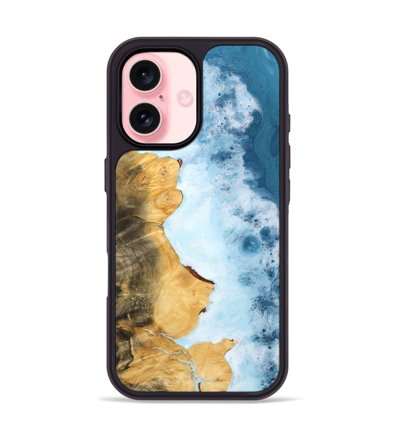 iPhone 16 Wood Phone Case - Melisa (Coastal, 778038)