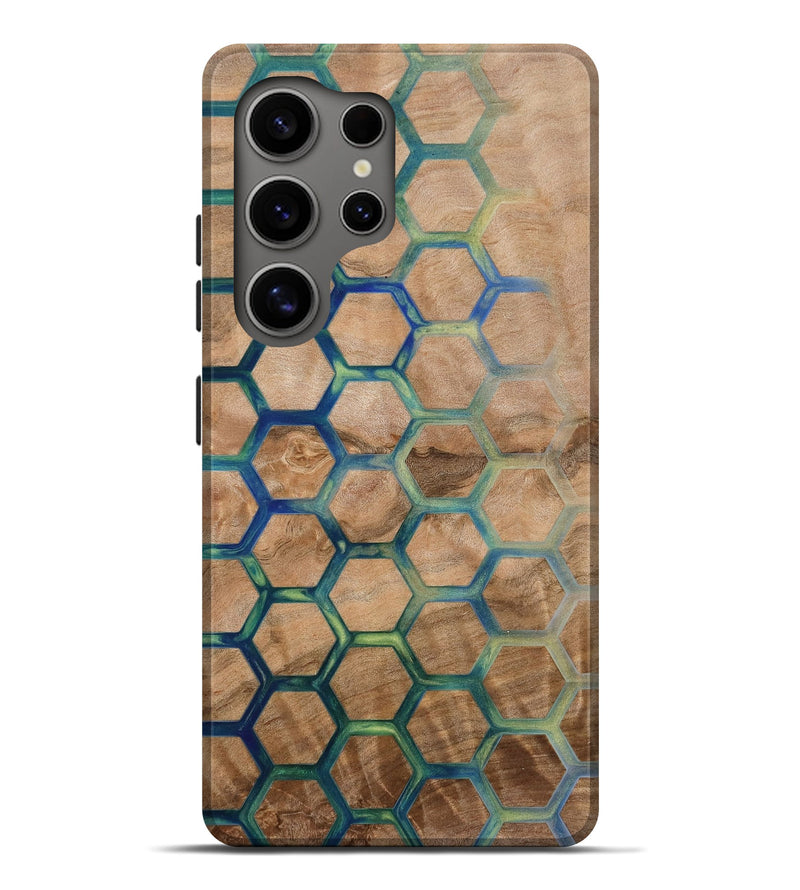 Galaxy S25 Ultra Wood Live Edge Phone Case - Velvet (Pattern, 778140)