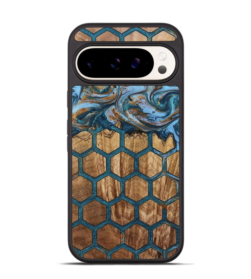 Pixel 9 Wood Phone Case - Larkin (Pattern, 778206)