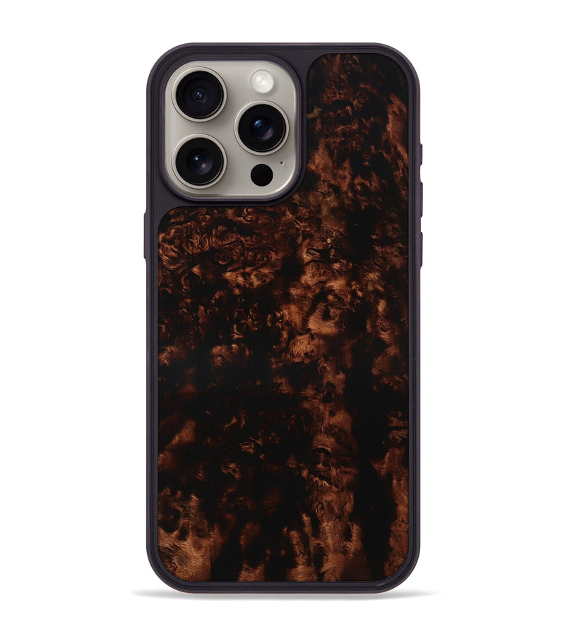 iPhone 15 Pro Max Wood Phone Case - Karma (Wood Burl, 778235)