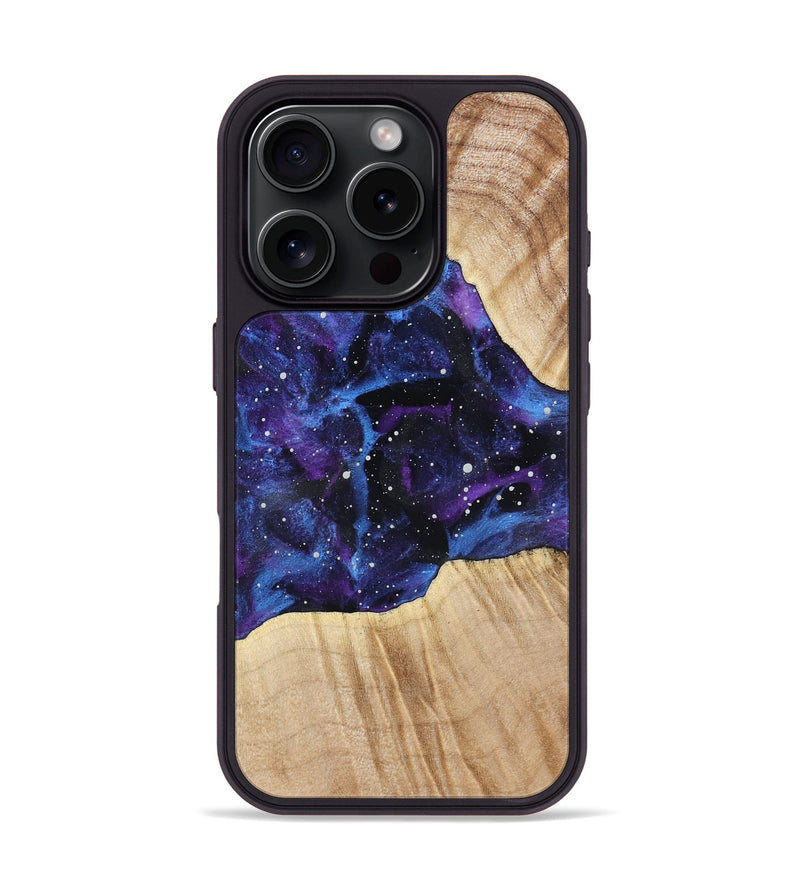 iPhone 16 Pro Wood Phone Case - Zendaya (Cosmos, 778242)