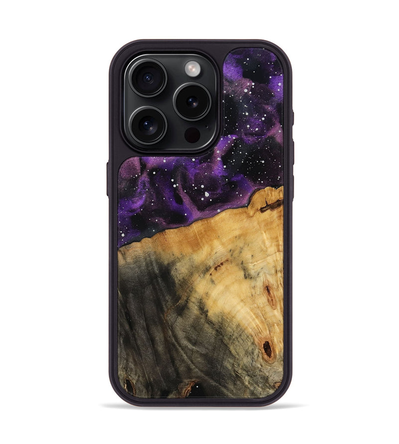 iPhone 15 Pro Wood Phone Case - Jaylee (Cosmos, 778256)