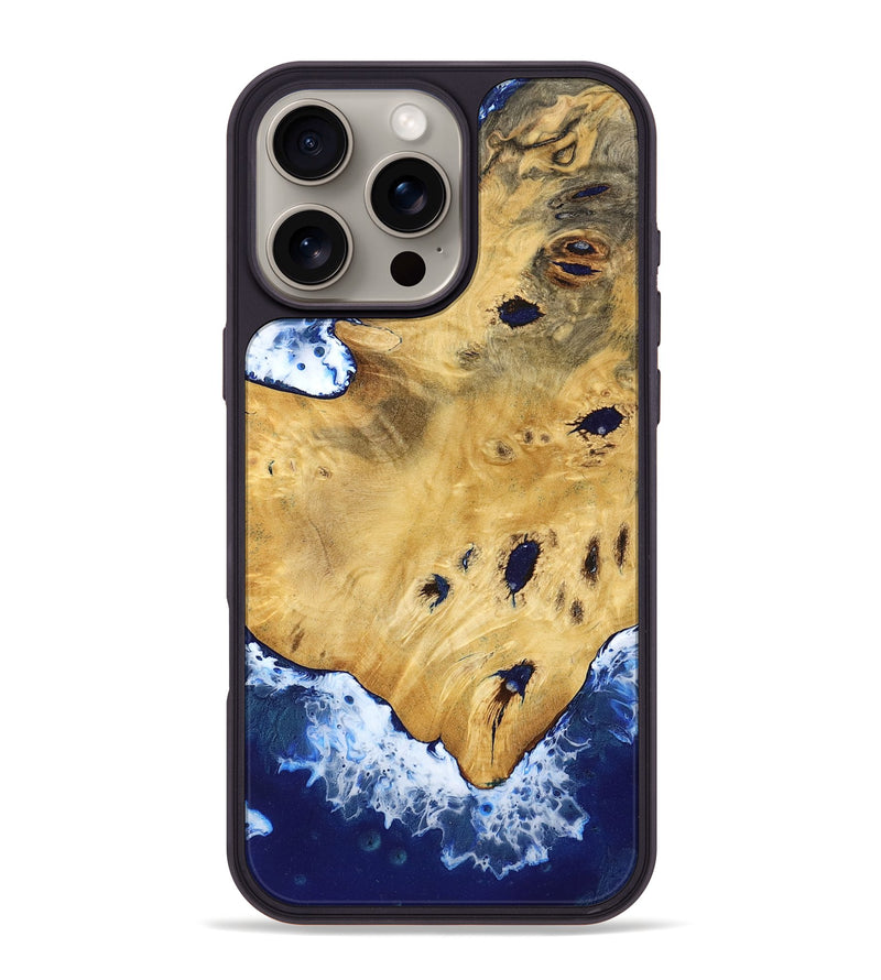 iPhone 16 Pro Max Wood Phone Case - Malachi (Coastal, 778383)