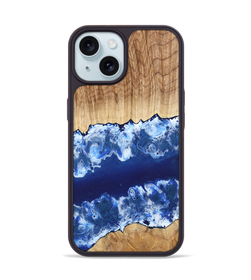 iPhone 15 Wood Phone Case - Shanda (Coastal, 778388)