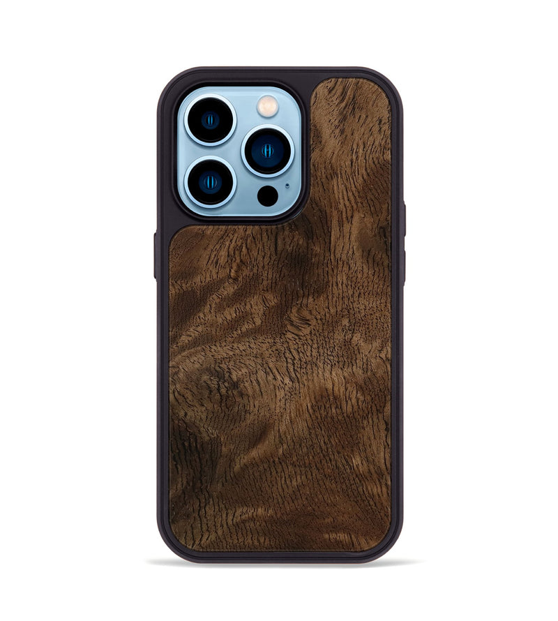 iPhone 14 Pro Wood Phone Case - Dandre (Wood Burl, 778398)