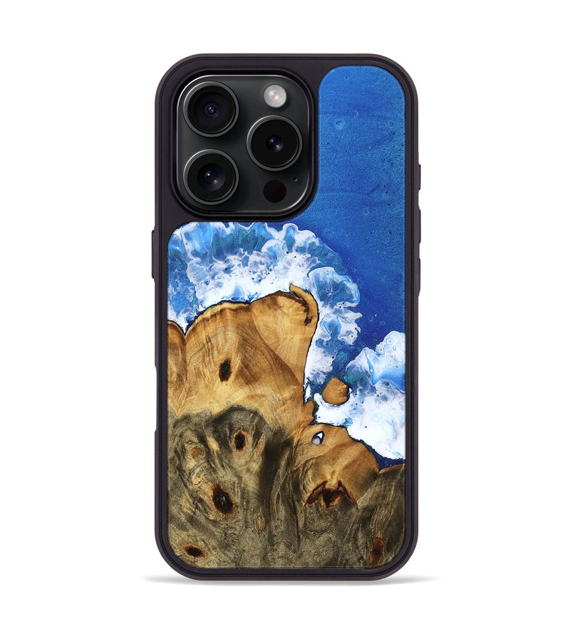iPhone 16 Pro Wood Phone Case - Meghann (Coastal, 778403)