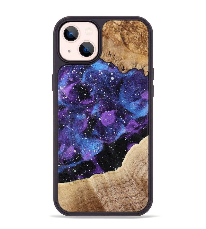 iPhone 14 Plus Wood Phone Case - Stormy (Cosmos, 778427)
