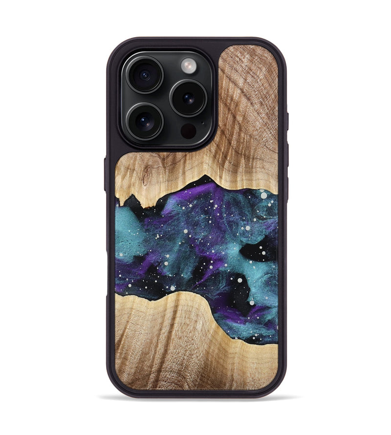 iPhone 16 Pro Wood Phone Case - Sondra (Cosmos, 778455)