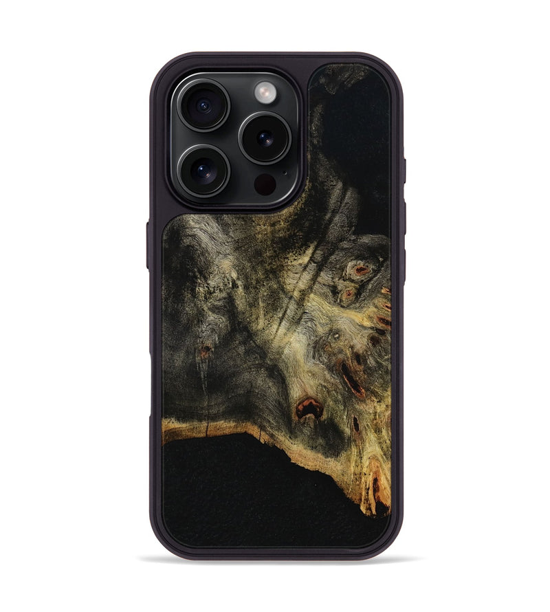 iPhone 16 Pro Wood Phone Case - Titus (Wood Burl, 778591)