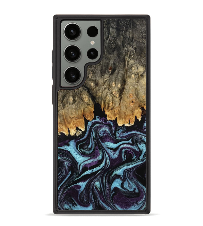 Galaxy S23 Ultra Wood Phone Case - Laney (Blue, 778600)