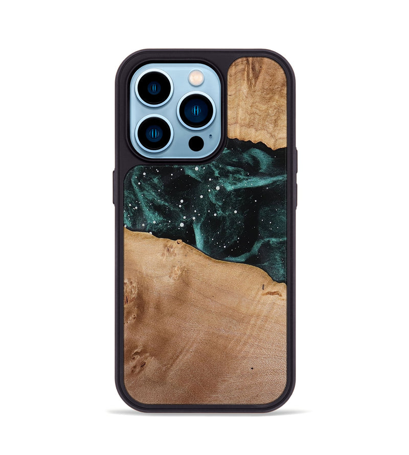 iPhone 14 Pro Wood Phone Case - Micaela (Cosmos, 778611)