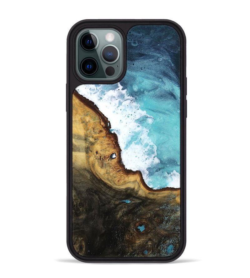 iPhone 12 Pro Max Wood Phone Case - Minna (Coastal, 778620)