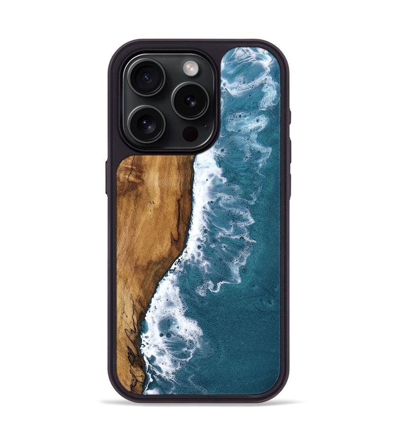 iPhone 15 Pro Wood Phone Case - Cortez (Coastal, 778624)