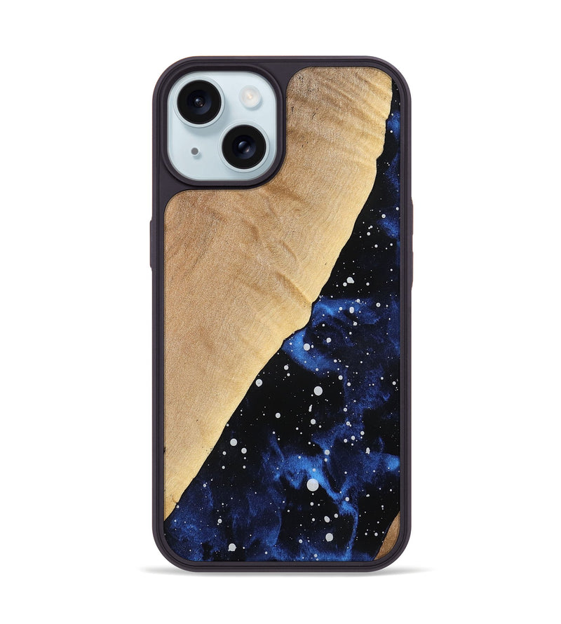 iPhone 15 Wood Phone Case - William (Cosmos, 778635)