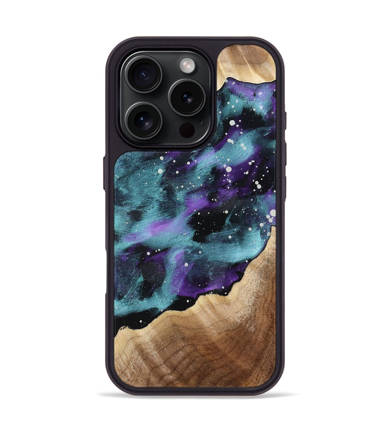 iPhone 16 Pro Wood Phone Case - Aaden (Cosmos, 778636)