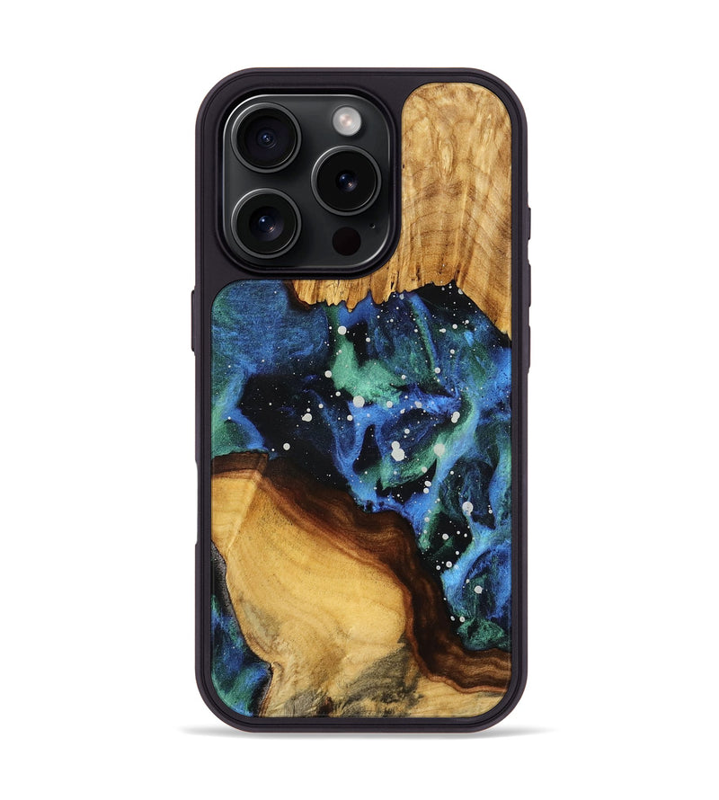 iPhone 16 Pro Wood Phone Case - Jiraiya (Cosmos, 778638)