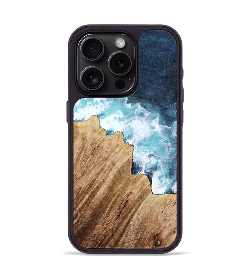 iPhone 15 Pro Wood Phone Case - Amaia (Coastal, 778701)