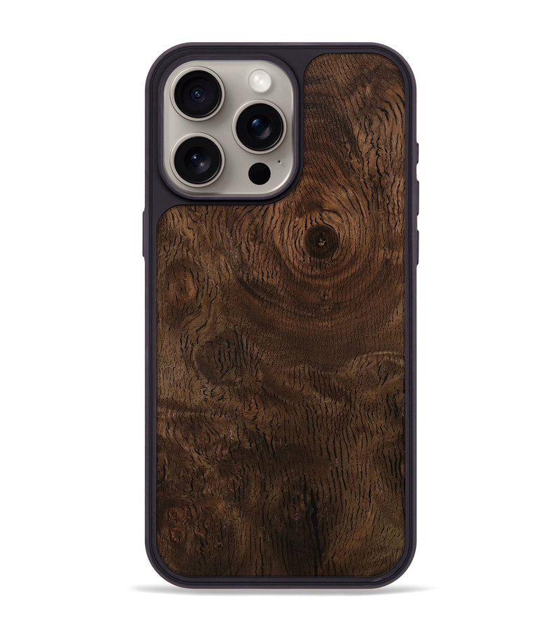 iPhone 15 Pro Max Wood Phone Case - Sanford (Wood Burl, 778703)