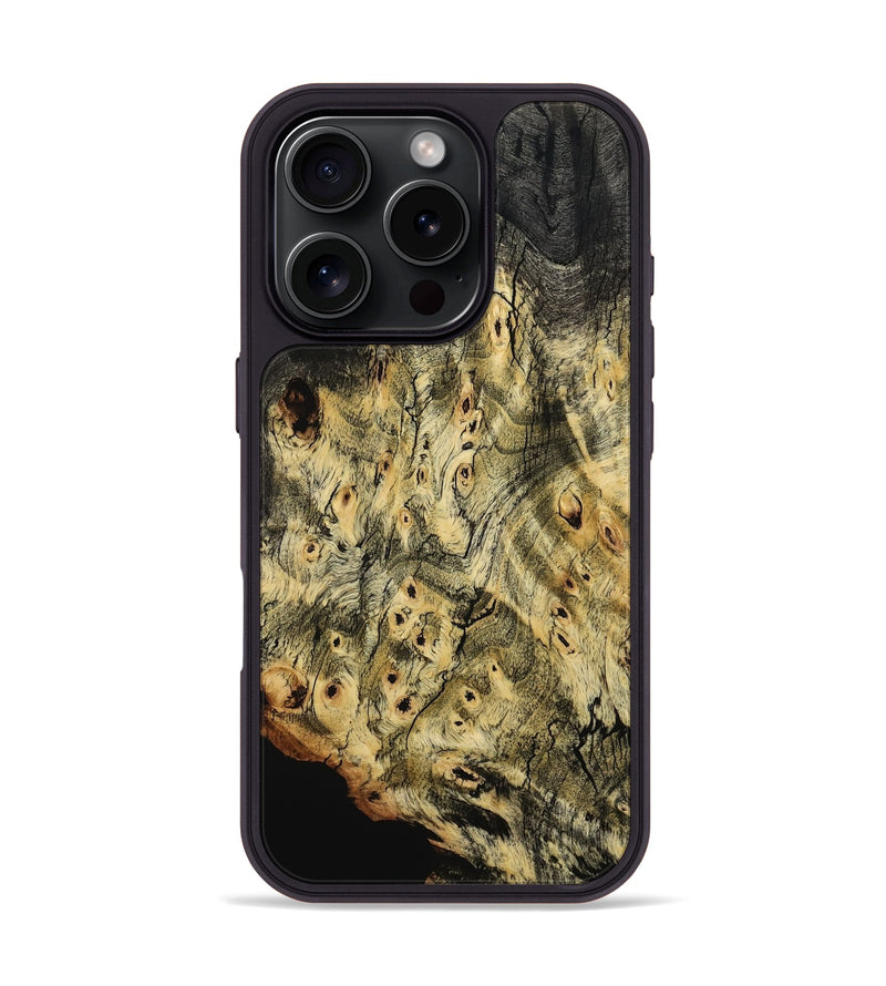 iPhone 16 Pro Wood Phone Case - Rosalia (Wood Burl, 778706)