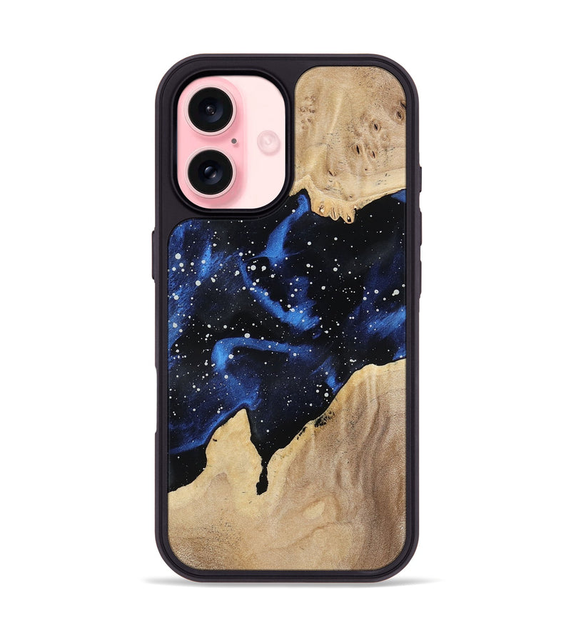 iPhone 16 Wood Phone Case - Raheem (Cosmos, 778723)