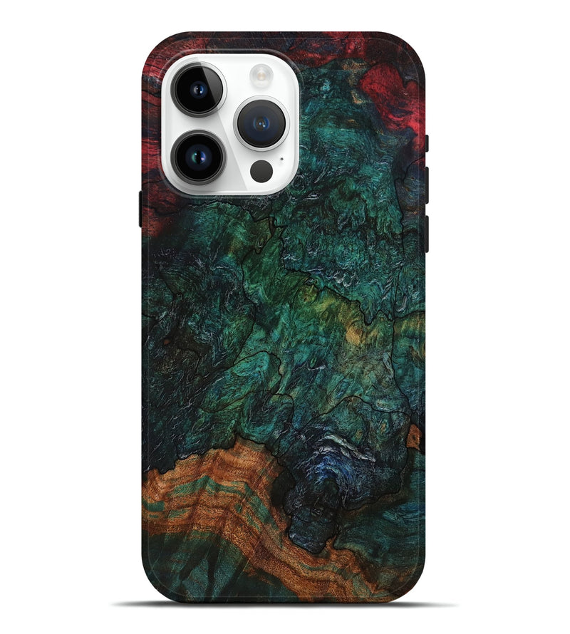 iPhone 15 Pro Max Wood Live Edge Phone Case - Kylan (Wood Burl, 778748)