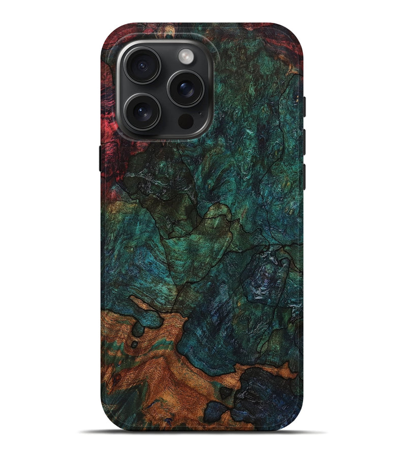 iPhone 16 Pro Max Wood Live Edge Phone Case - Porter (Wood Burl, 778775)