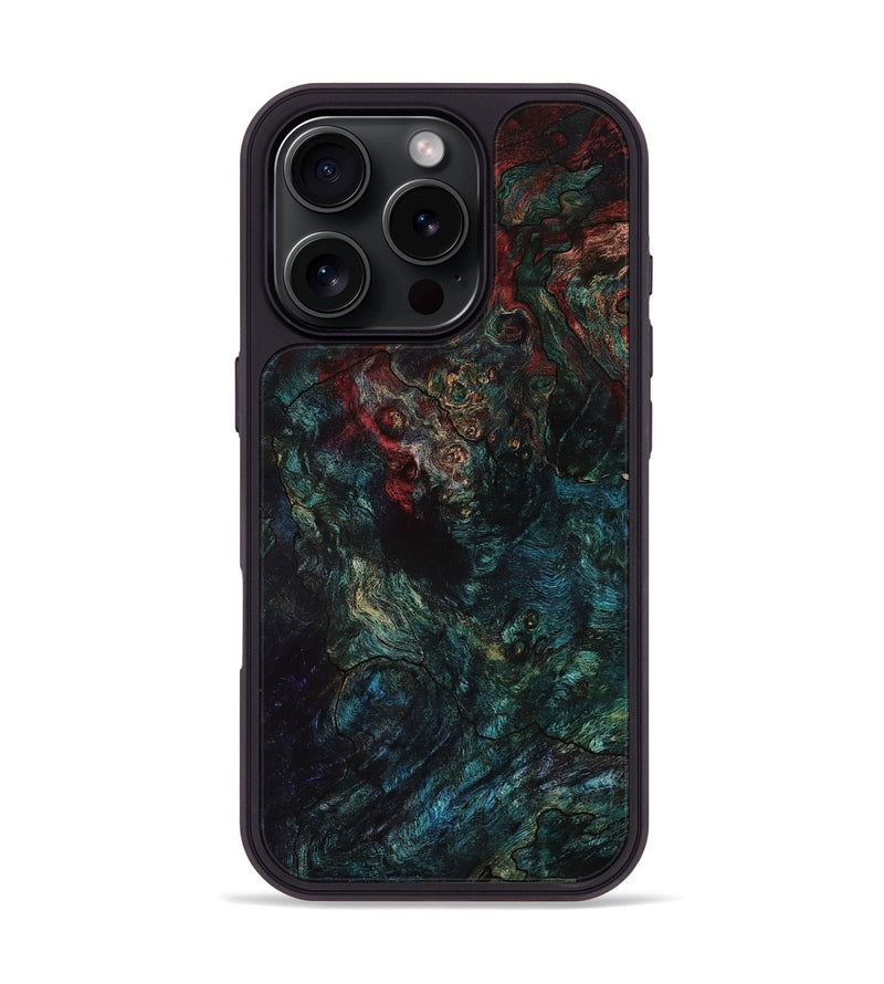 iPhone 16 Pro Wood Phone Case - Jaylon (Wood Burl, 778816)